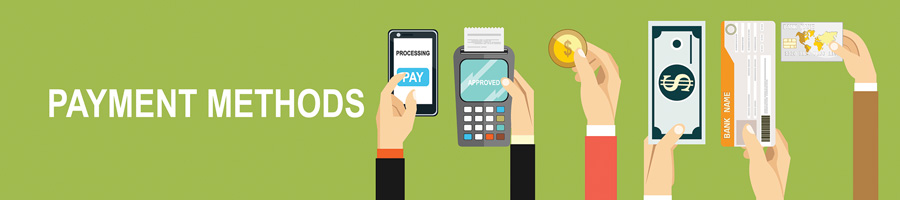 Paying methods. Evolution of payment methods.
